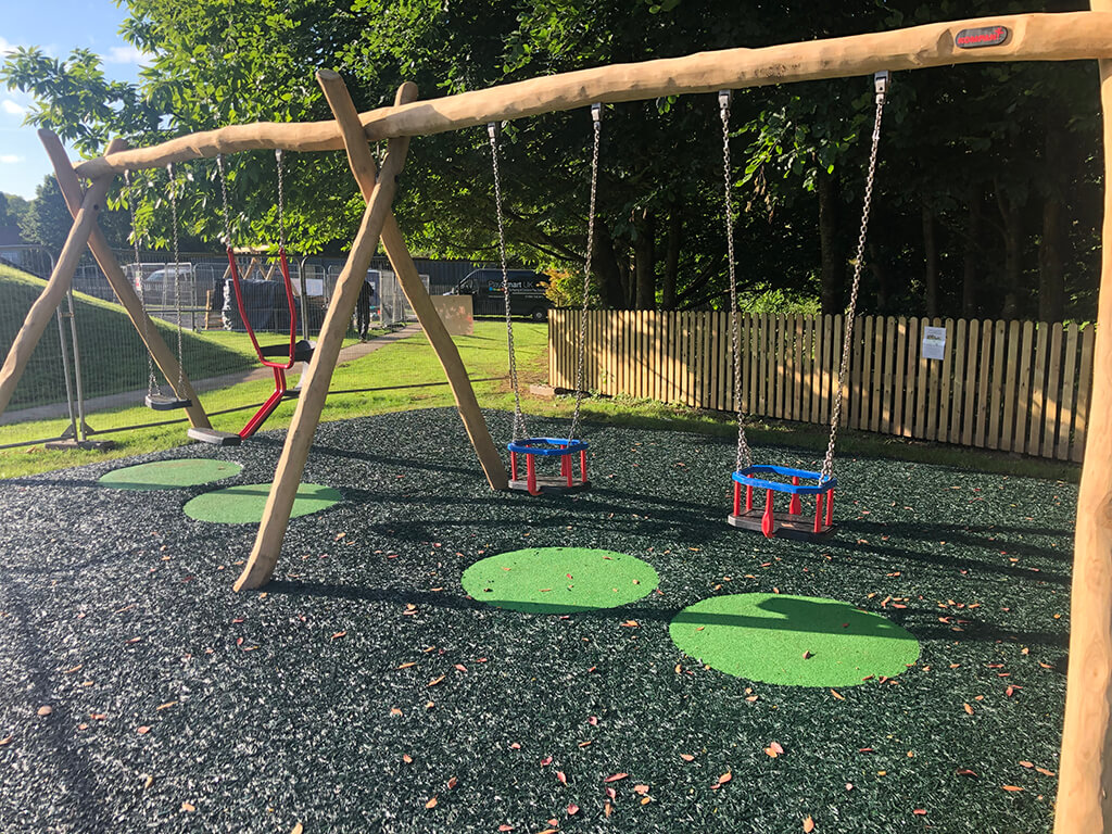 epdm wear pads under swings