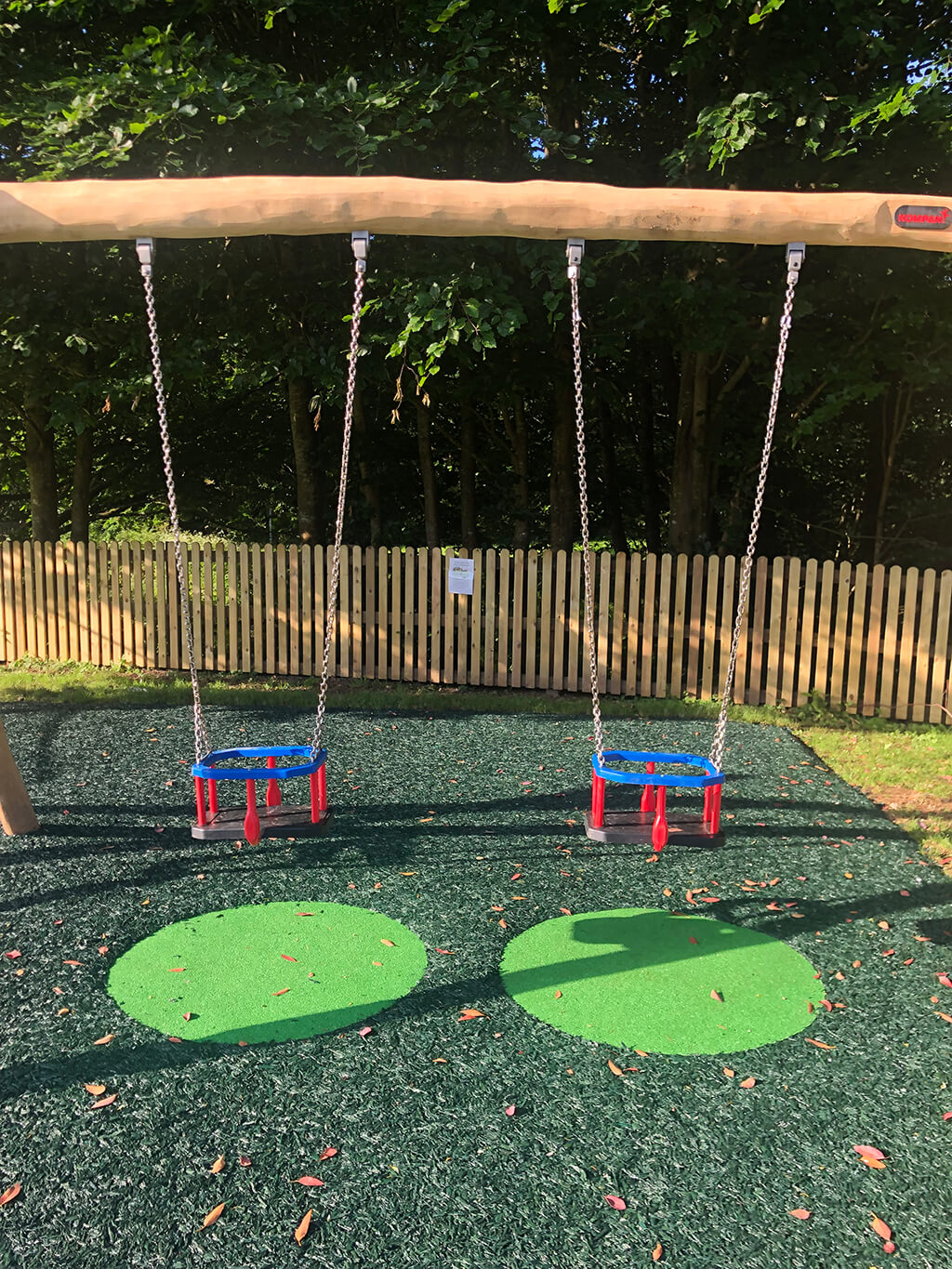 epdm wear pads under swings