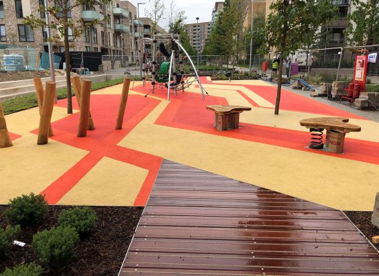 wetpour playground design