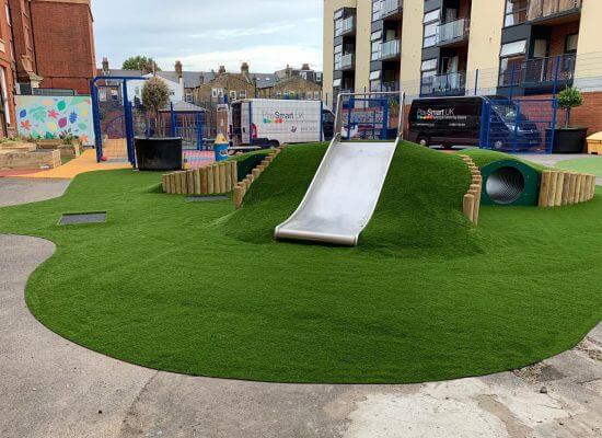 playground artificial grass
