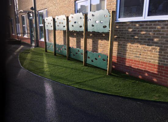 primary school artificial grass